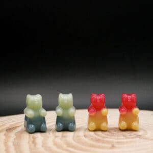 小熊軟糖耳環-swallooowooo-耳釘-3047